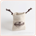 Top Quality Customized Logo Cotton Canvas Drawstring Bag